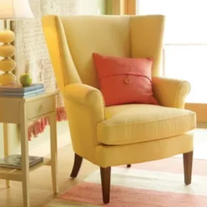 Classic Wing Chairs with Comfortable Home Accent